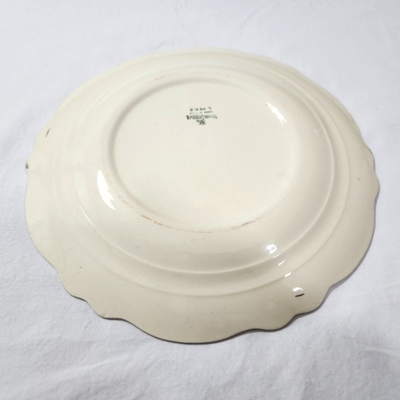 2 Vintage Homer Laughlin Virginia Rose Luncheon Plates L46 N8 Cottage Fairy Fine - Picture 7 of 16